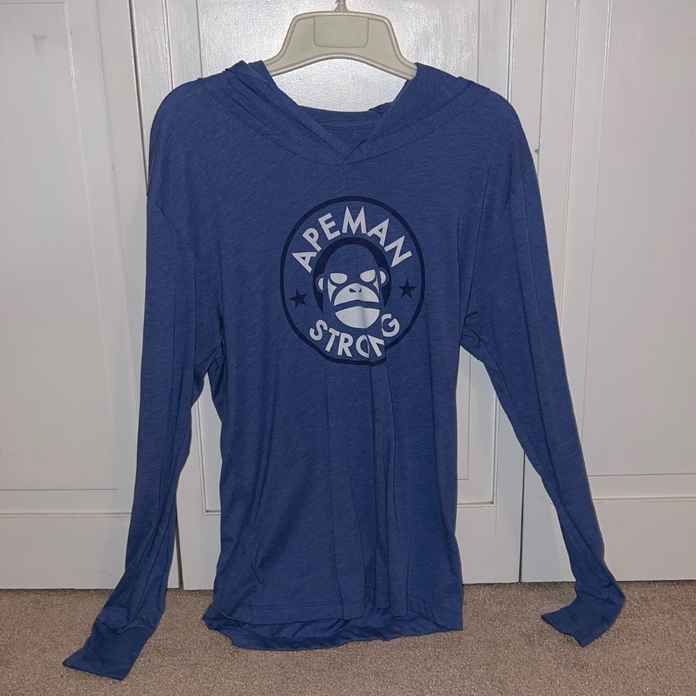 Apeman strong long sleeve hoodie